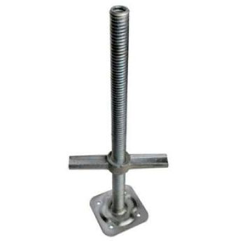 Adjustable Base Jack – Heavy-Duty Galvanized Steel for Scaffolding Support Manufacturers, Suppliers in Ghaziabad
